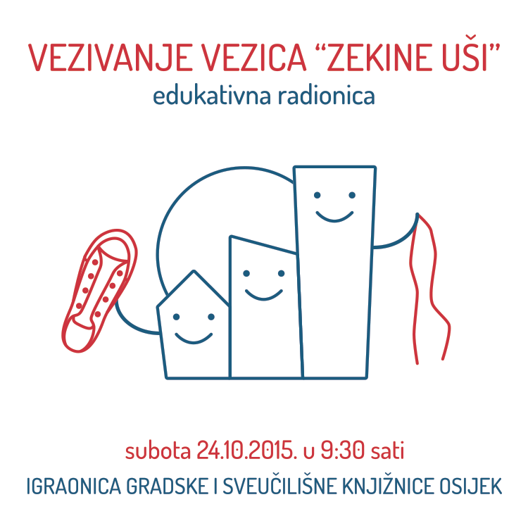 najava radionice vezivanja vezica